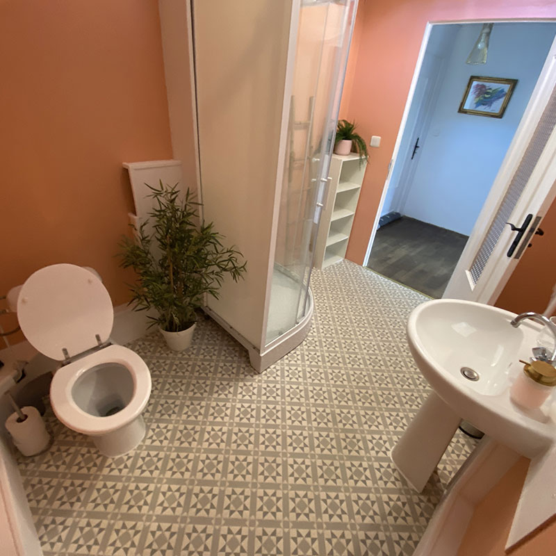 Bathroom with shower