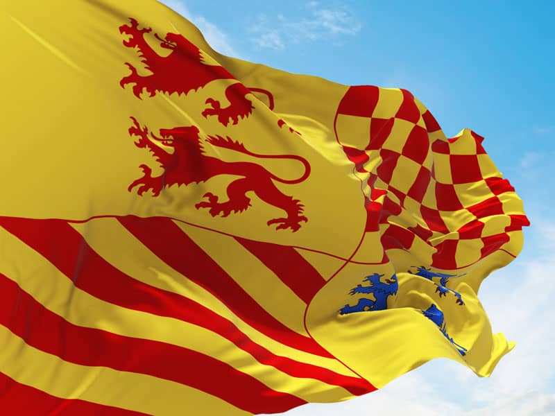 Correze, France flag